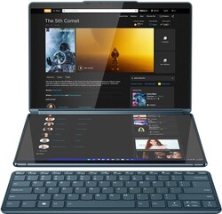 Em análise: Lenovo Yoga Book 9i 2 em 1 com tela dupla. Unidade de teste fornecida pela Lenovo