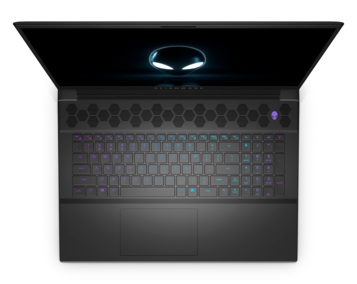 Alienware m18 - Teclado. (Fonte da imagem: Dell)