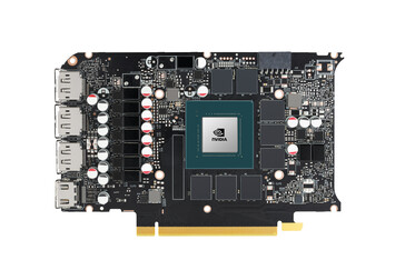 NVIDIA GeForce RTX 3060 Ti PCB. (Fonte de imagem: NVIDIA)