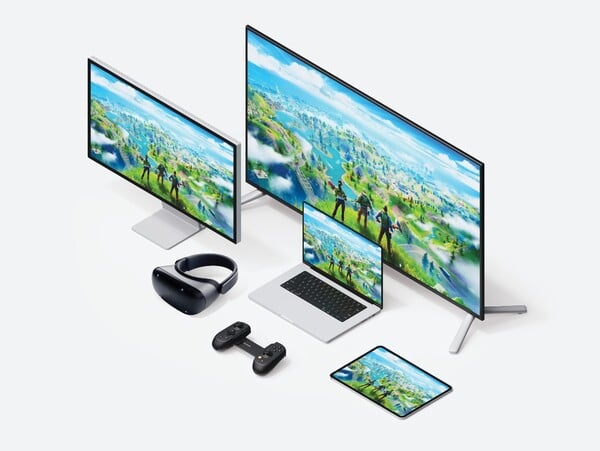 O Backbone One Pro adiciona suporte para um modo sem fio que permite que ele funcione com vários outros dispositivos, incluindo fones de ouvido VR, computadores e TVs. (Fonte da imagem: Backbone)