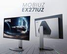 O BenQ EX271UZ com um painel QD-OLED de 4ª geração, HDR400, taxa de atualização de 240 Hz e modos de cores otimizados para mais de 120 jogos AAA. (Fonte da imagem: BenQ)