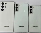 A nota Galaxy S22, S22 Plus e S22 em branco. (Fonte de imagem: @heyitsyogesh)