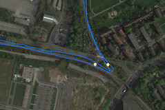 GPS Test: Sony Xperia 10 – Taking a tight corner