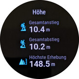 Running log: Altitude difference