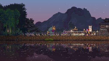 Na imagem: Uma captura de ecrã de Kingdom Two Crowns.
