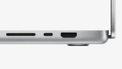 Um MacBook Pro compatível com cartão SD. (Fonte: Apple)