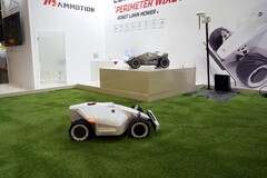 A Mammotion mostrou os cortadores de grama robotizados LUBA e KUMAR em spoga+gafa 2022. (Fonte da imagem: Mammotion)