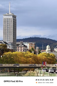Oppo Find X9 Pro sem teleconversor com zoom de 10x