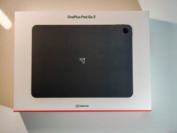 Caixa de varejo do OnePlus Pad Go 2. (Fonte da imagem: Notebookcheck)
