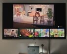 Switch 2 GameChat exibido em uma TV
