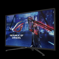 O Asus ROG Strix XG43UQ é um display de 43 polegadas de 4K 144 Hz com duas portas HDMI 2.1. Todas as imagens via Asus