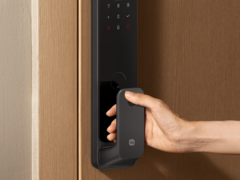 A Xiaomi lançou o Smart Door Lock 2 Cat Eye Edition na China. (Fonte da imagem: Xiaomi)