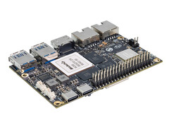 O Banana Pi BPI-M7 custa a partir de US$ 165 com 8 GB de RAM e 64 GB de armazenamento. (Fonte da imagem: Banana Pi)