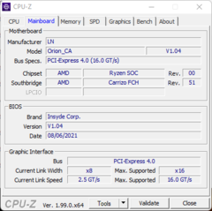 Placa principal CPU-Z