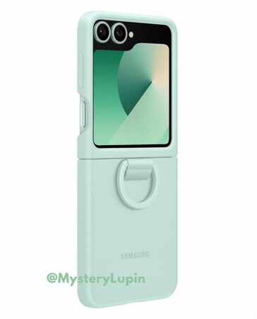 O Galaxy Z Flip6. (Fonte da imagem: @MysteryLupin)