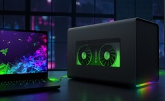 Pare um laptop Ice Lake com um eGPU para um frame ideal, não um Comet Lake-H. (Fonte de imagem: NVIDIA)