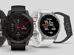O Epix 2 é um dos vários smartwatches para receber a versão Beta 13.13. (Fonte da imagem: Garmin)