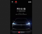 ARCFOX provoca seu primeiro carro Huawei-tuned. (Fonte: Weibo)