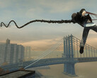Esse jogo clássico de 2009 pode ganhar uma remasterização em breve. Captura de tela com o personagem do jogo voando sobre uma ponte (fonte da imagem: Steam)