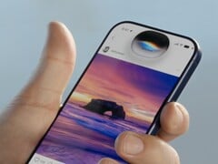 Animação de ativação da IA da Siri.