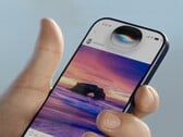 Animação de ativação da IA da Siri.