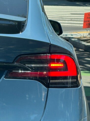 Nova cor azul do Model X