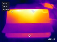 Teste de estresse de temperatura da superfície (traseira)