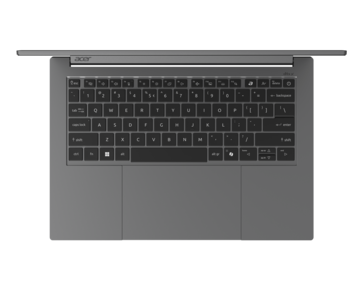 Teclado do Acer Swift X 14. (Fonte da imagem: Acer)