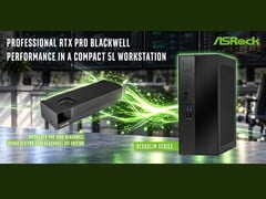 A nova série DeskSlim da Asrock com suporte a Blackwell