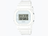Na foto, o novo Casio G-Shock DW-5600WW-7 revestido de branco (Fonte da imagem: @morgan_gshock no Instagram)