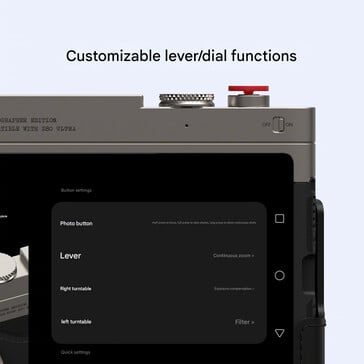 Funções de discagem personalizáveis (Fonte da imagem: Nubia - tradução automática)