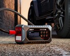 O jump starter portátil para carros Gooloo A7 também pode funcionar como um inflador de pneus (Fonte da imagem: Gooloo)