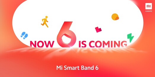 Mi Smart Band 6. (Fonte da imagem: @Xiaomi)