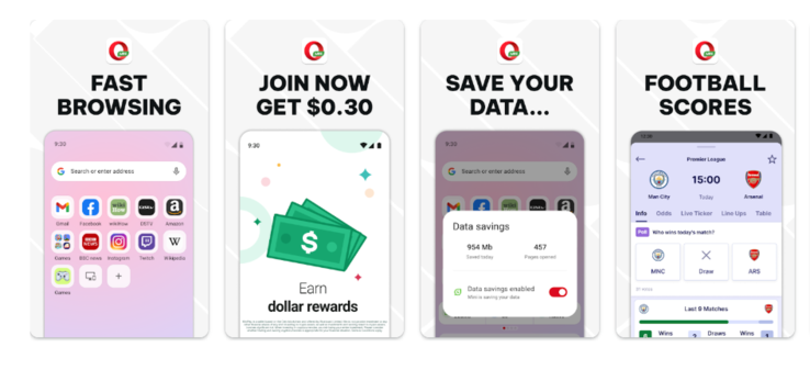 Opera Mini Android browser