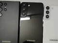 A série Samsung Galaxy S22 foi recentemente apresentada em um suposto vazamento de vídeo prático. (Fonte de imagem: @OnLeaks)