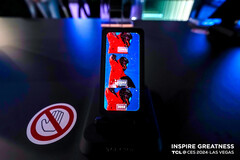 A nova tela OLED com divisão de frequência. (Fonte: TCL)