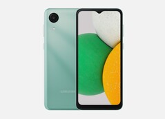 O núcleo Galaxy A04 mantém o design de seu antecessor, mas com diferentes opções de cores. (Fonte da imagem: Roland Quandt & WinFuture)