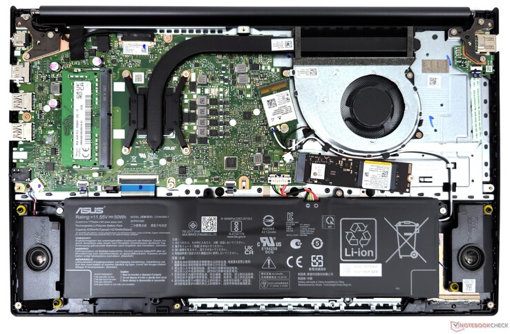 Asus VivoBook 15X OLED M3504YA: Parte interna