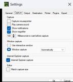 Deseja capturar o Mousepointer?