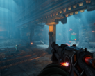 O Abyssus permite que os jogadores alternem entre oito armas exclusivas, cada uma ajustável com um dos 45 mods possíveis. Na foto, uma captura de tela do jogo. (Fonte da imagem: Steam)