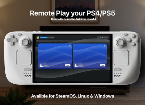 PS Remote Play no Asobi: Remote Play demonstrado num Steam Deck