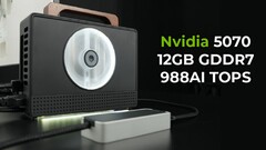 A campanha do eGryphon no Kickstarter está lançando uma GPU externa compacta com OCuLink 5.0, suporte a Thunderbolt 5 e potência integrada de 400 W.