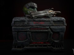 Imagem mostrando o PC para jogos personalizado de DOOM: The Dark Ages. (Fonte da imagem: Blue Horse Studios)