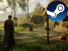 Hogwarts Legacy tem uma campanha principal de cerca de 30 horas. (Fonte da imagem: Hogwarts Legacy no YouTube, Steam, editado)