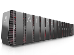 O CloudMatrix 384 da Huawei se destaca na corrida de IA de alto desempenho da China. Na foto: O cluster de IA Atlas 900 da Huawei (Fonte da imagem: Huawei)
