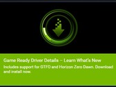 NVIDIA GeForce Game Ready Driver 497.29 - O que há de novo, lançado em 20 de dezembro de 2021 (Fonte: GeForce Aplicação de experiência)