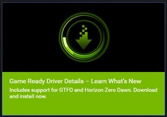 NVIDIA GeForce Game Ready Driver 497.29 - O que há de novo, lançado em 20 de dezembro de 2021 (Fonte: GeForce Aplicação de experiência)