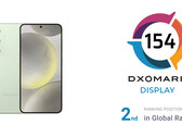O celular mais acessível da série Samsung Galaxy S24 obtém uma pontuação respeitável no teste de tela do DxOMark (Fonte da imagem: DxOMark e Samsung [Editado])