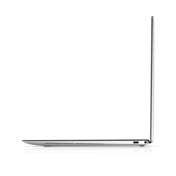 Dell XPS 13 9310 - Esquerda - Thunderbolt 4 e slot de cartão microSD. (Fonte da imagem: Dell)