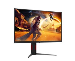O monitor para jogos AOC Q27G4SMN de 27 polegadas apresenta uma tela mini LED de 300 Hz com 1.200 nits de brilho HDR máximo. (Fonte da imagem: DisplaySpecifications)